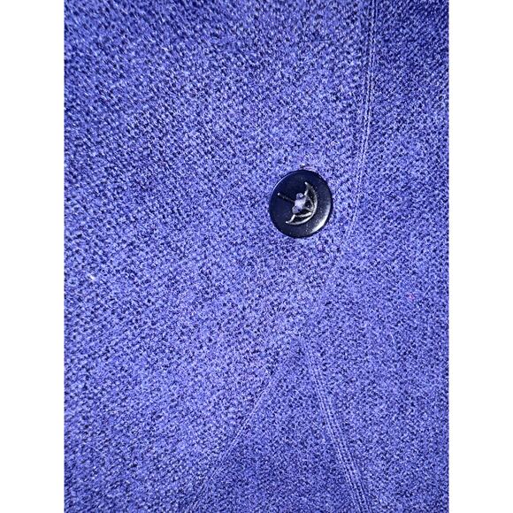 Vintage Arnold Palmer Robert Bruce Men's Blue Cardigan Sweater Size Large Tall - Picture 4 of 7